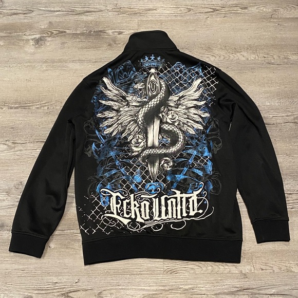 Ecko Unltd MMA Full Zip Track Jacket Men’s Size Small - Picture 4 of 5